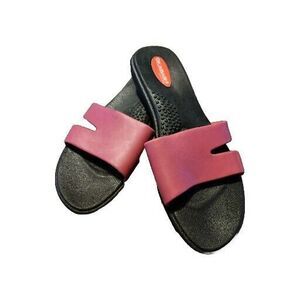 Okabashi Cruise Women's Slide Sandal, Made in USA, Pink, Size Small, Slip On